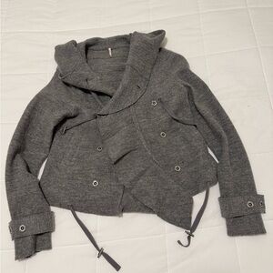 Free People Gray Jacket